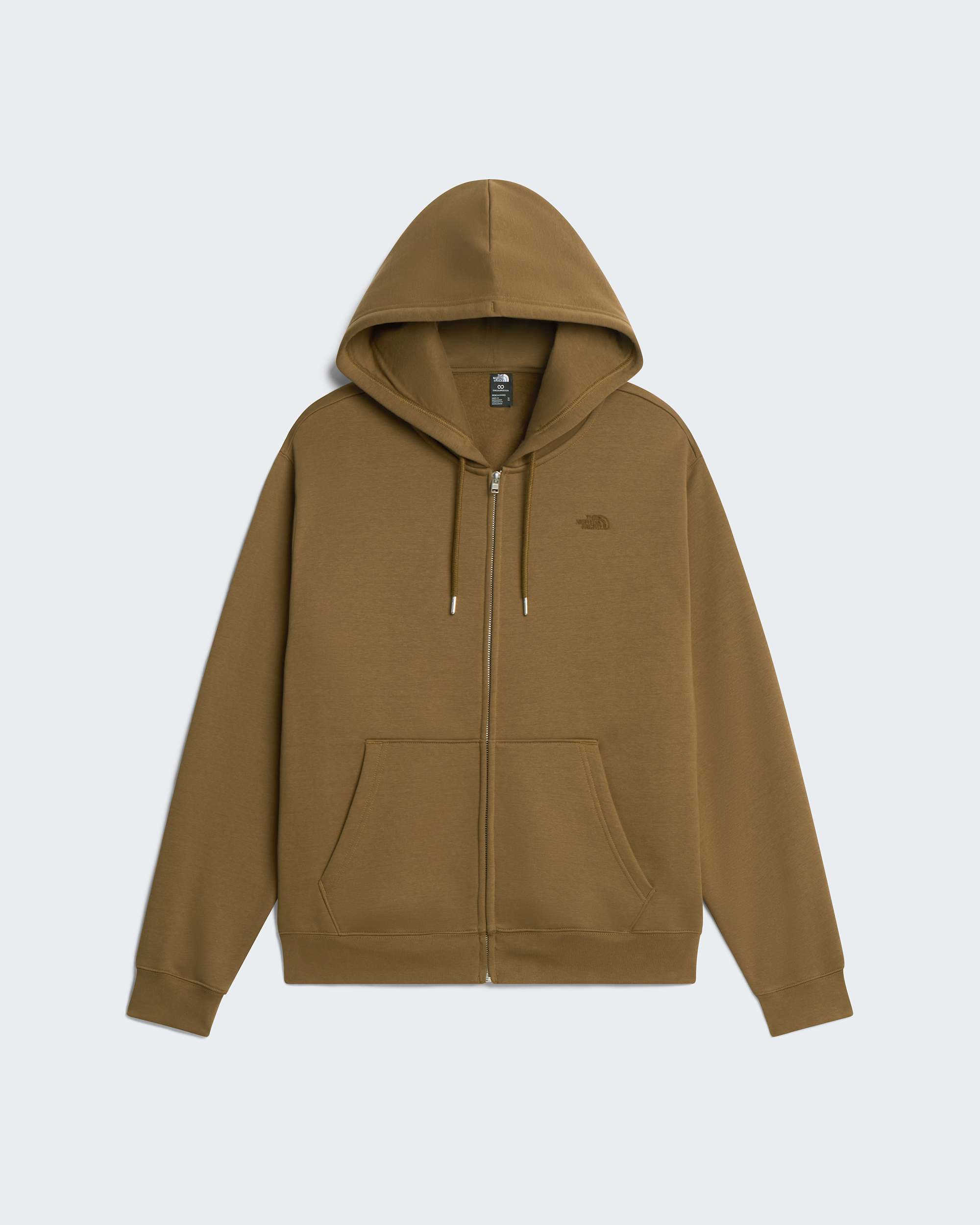 Mens TNF Essential Simple Dome Relaxed FullZip Hoodie TNF ALT30