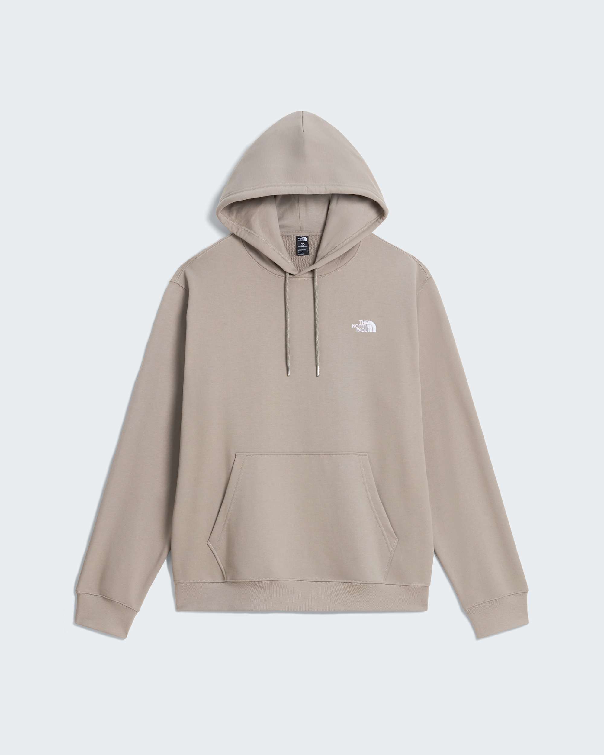 Mens TNF Essential Terry Simple Dome Relaxed Hoodie TNF ALT30