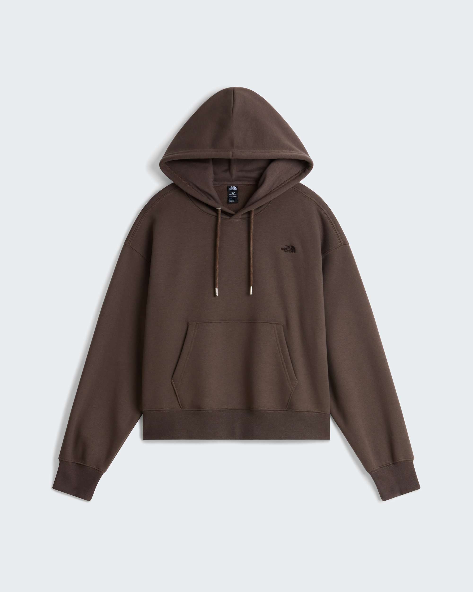 Womens TNF Essential Simple Dome Boxy Oversized Hoodie TNF ALT30
