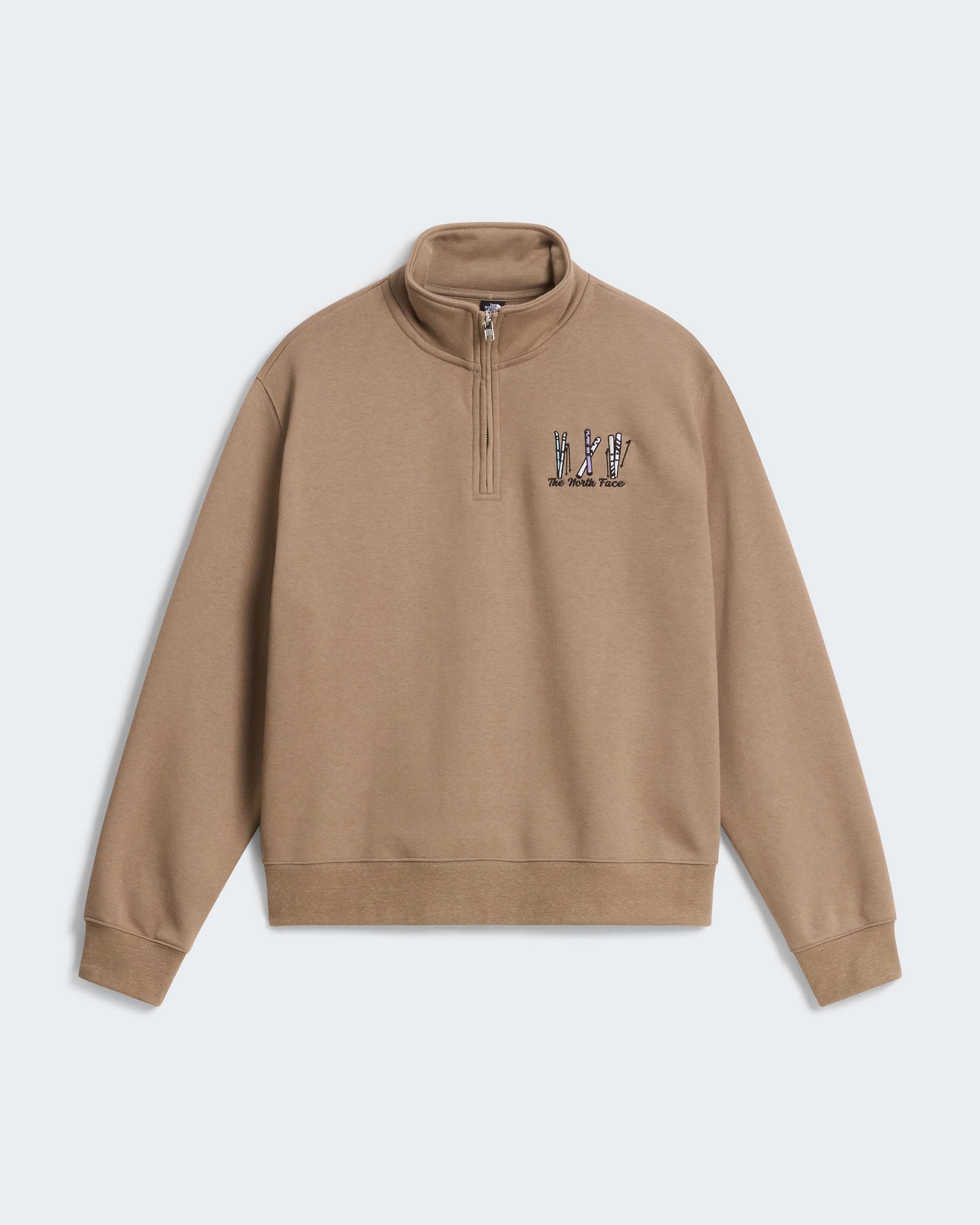 Felpa Ski Embroidery Relaxed con cerniera a 14 e grafica da donna TNF ALT30