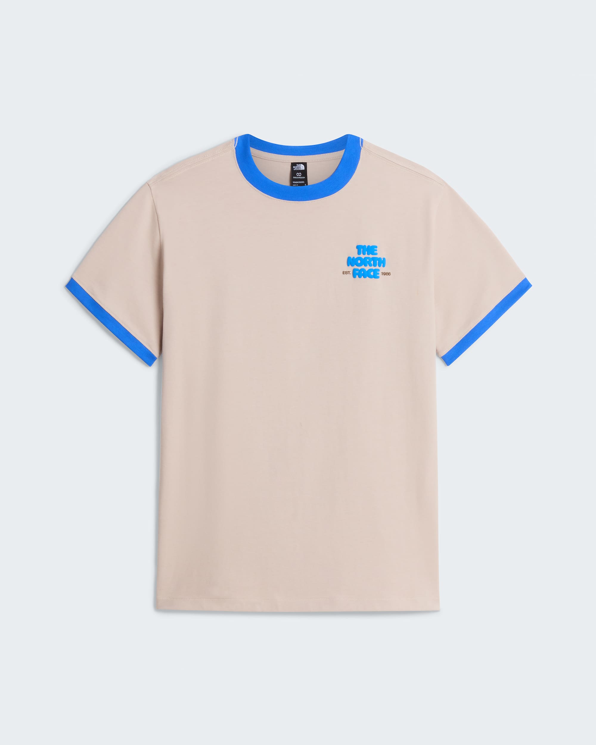 Womens Explore Fonts Relaxed Graphic TShirt TNF ALT30