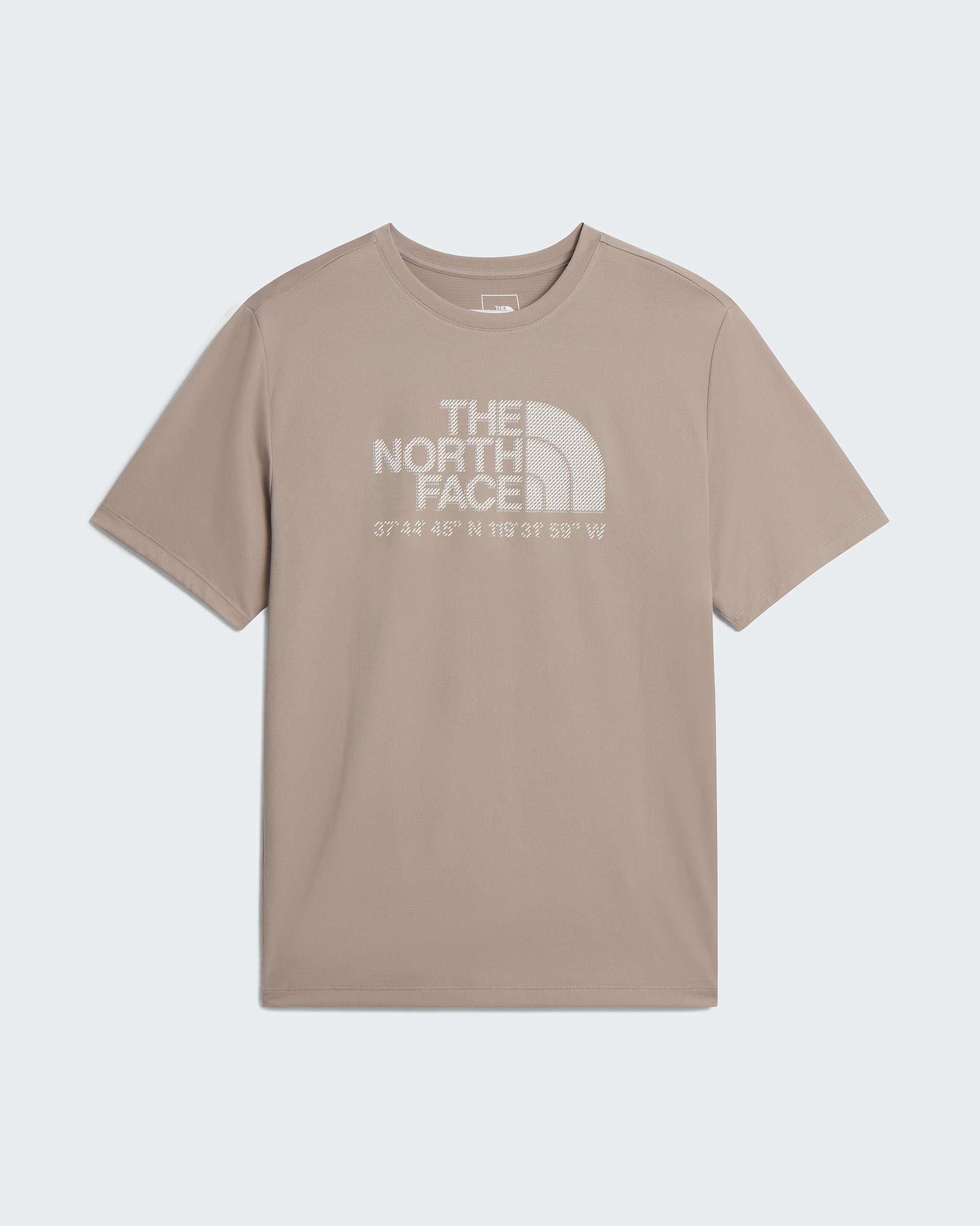 Mens 247 Logo Graphic TShirt TNF Stone Slab ALT30