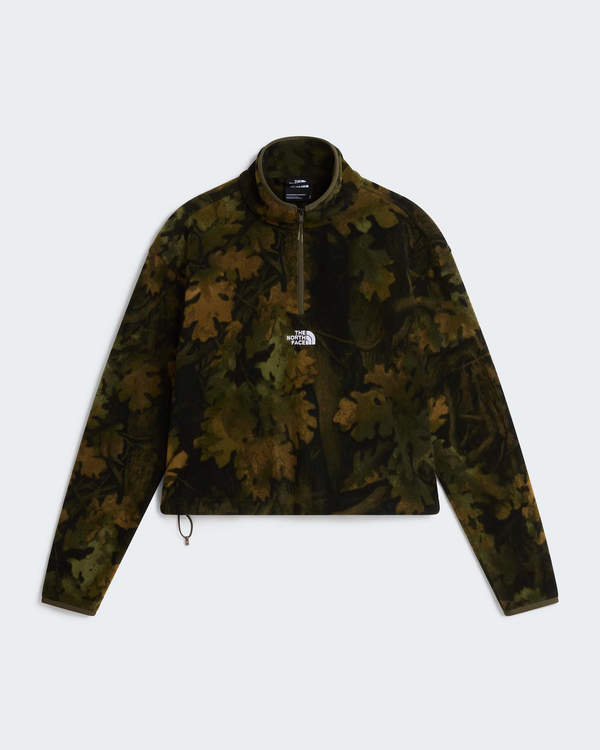 Polaire Glacier Novelty  fermeture zippe 14 avec logo imprim pour femme TNF ALT30