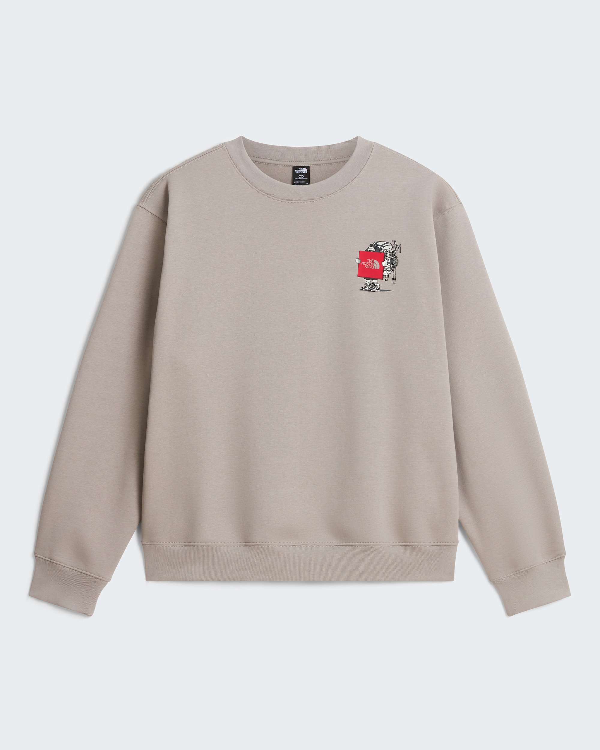 Unisex Gear Up Get Out Graphic Sweatshirt TNF HERO