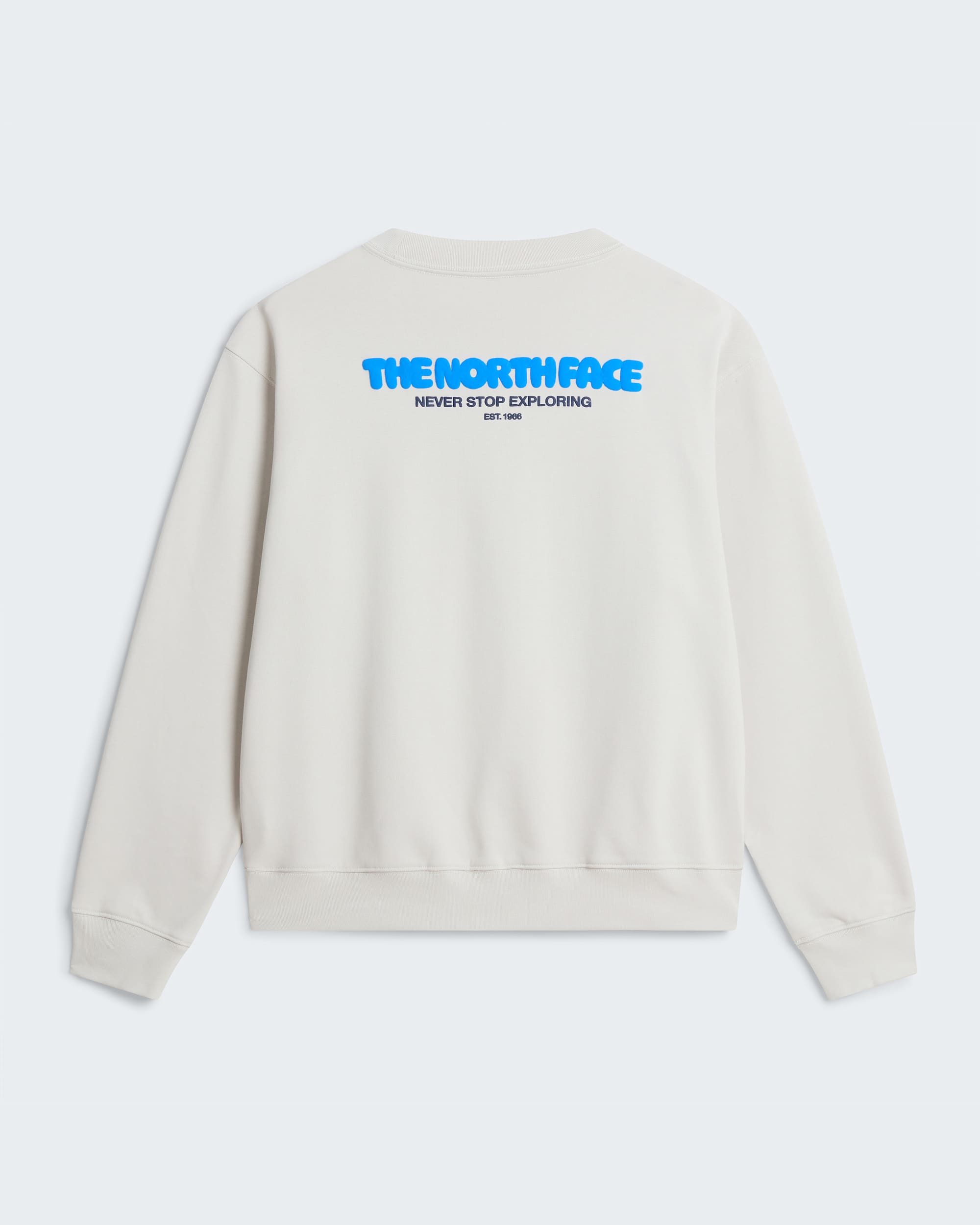 Mens Explore Fonts Relaxed Graphic Sweatshirt TNF ALT31