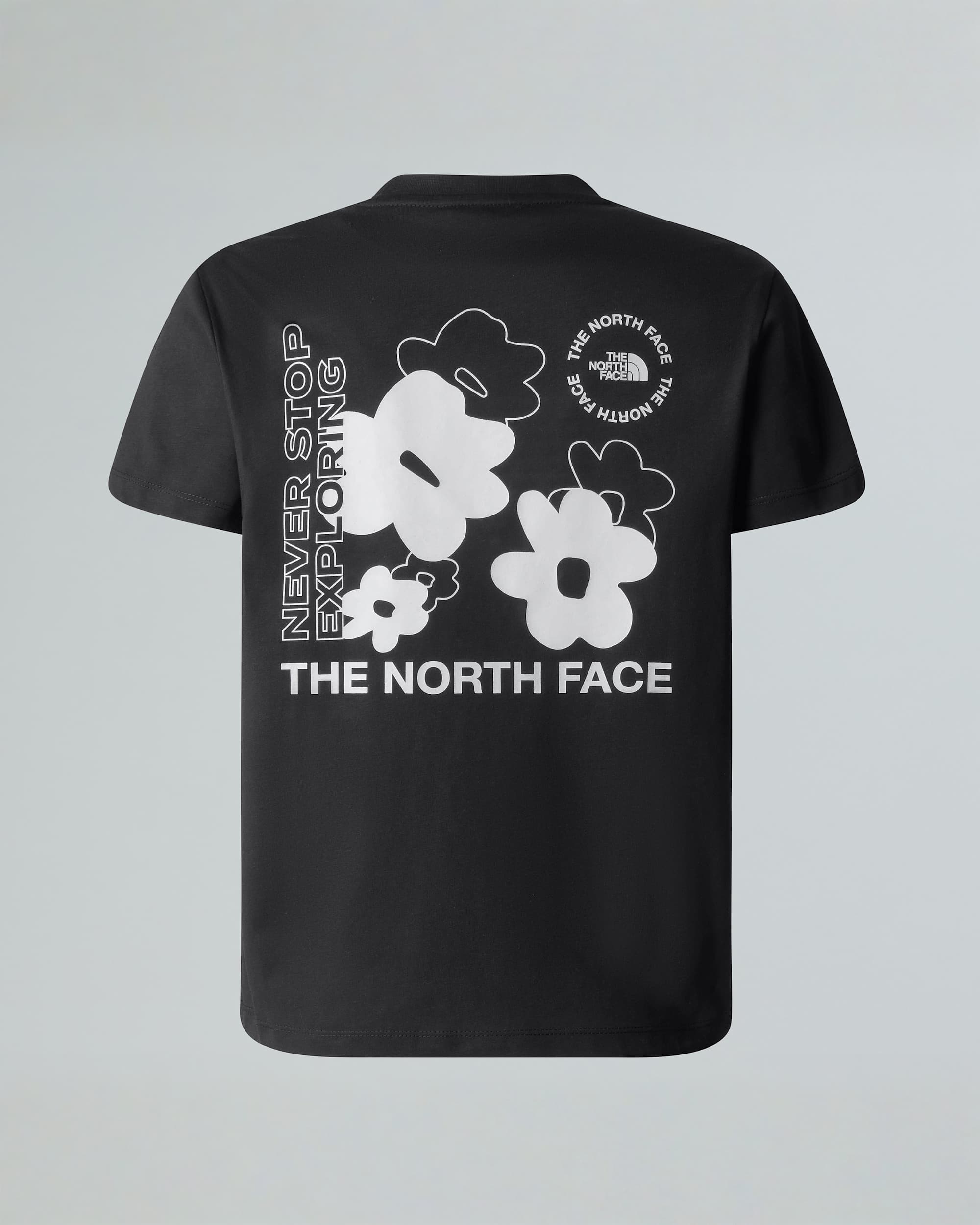 Relaxed Flower GraphicTshirt voor meisjes TNF ALT1
