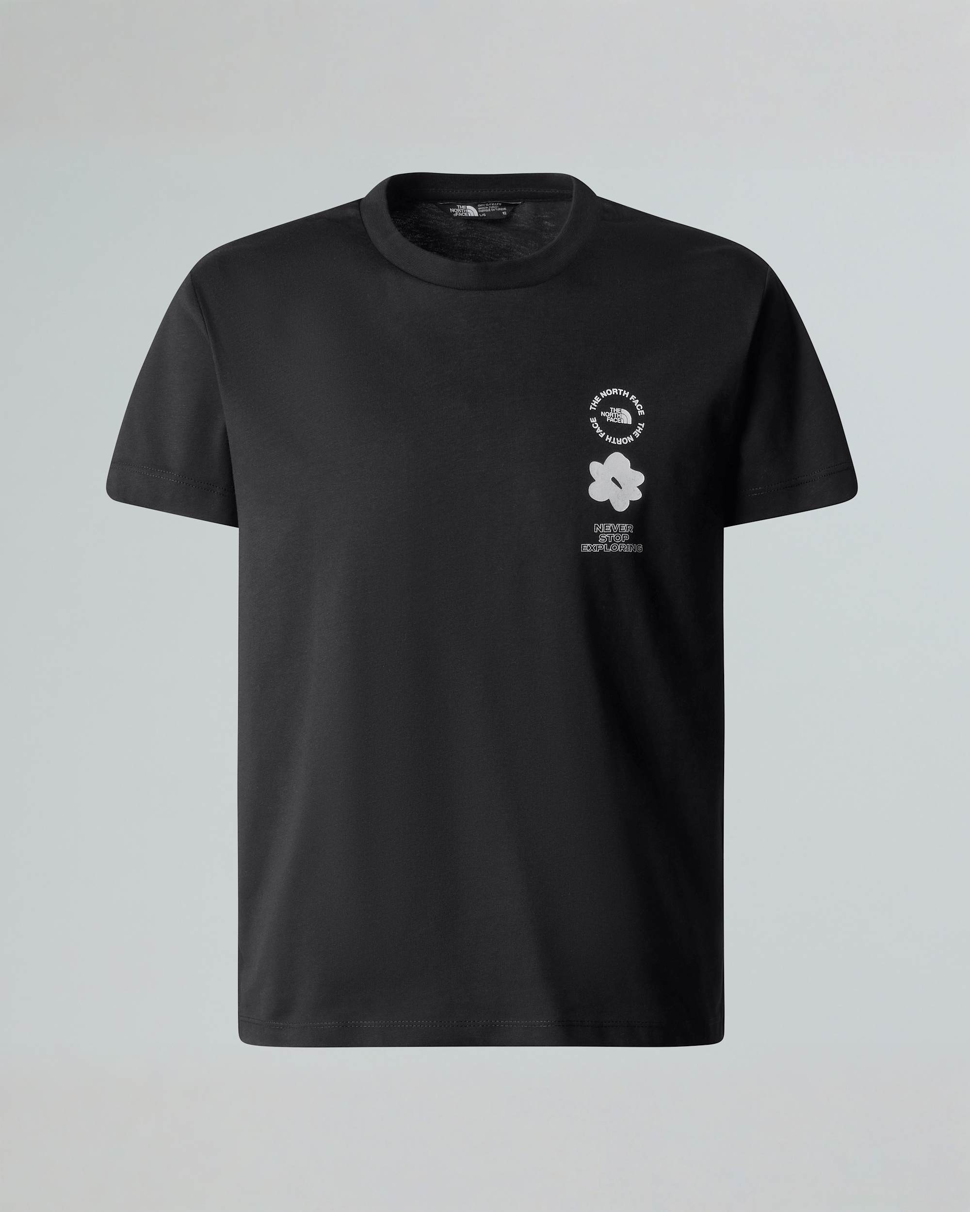Relaxed Flower GraphicTshirt voor meisjes TNF HERO