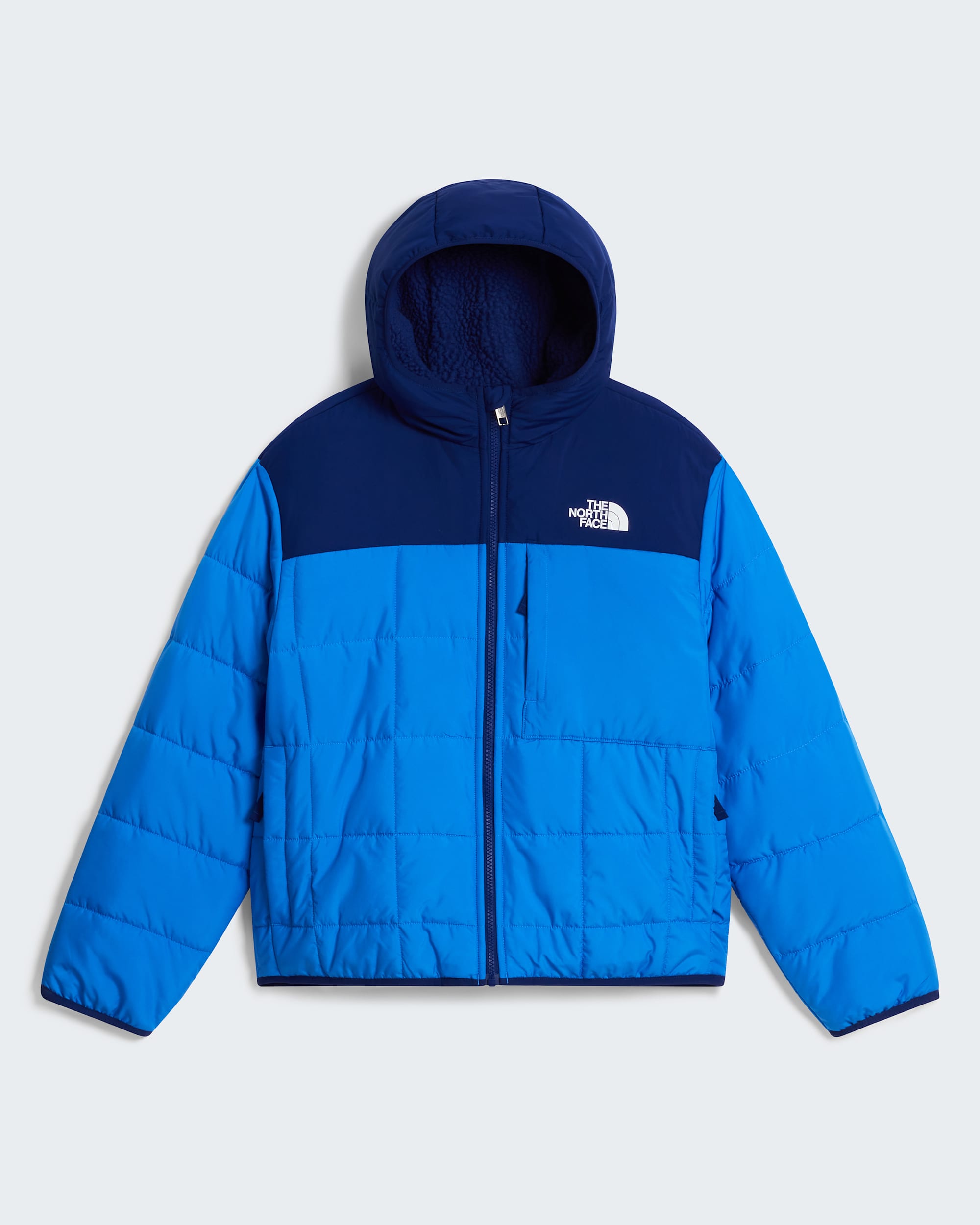 Giacca reversibile con cappuccio e cerniera integrale Shasta da ragazzo TNF ALT30