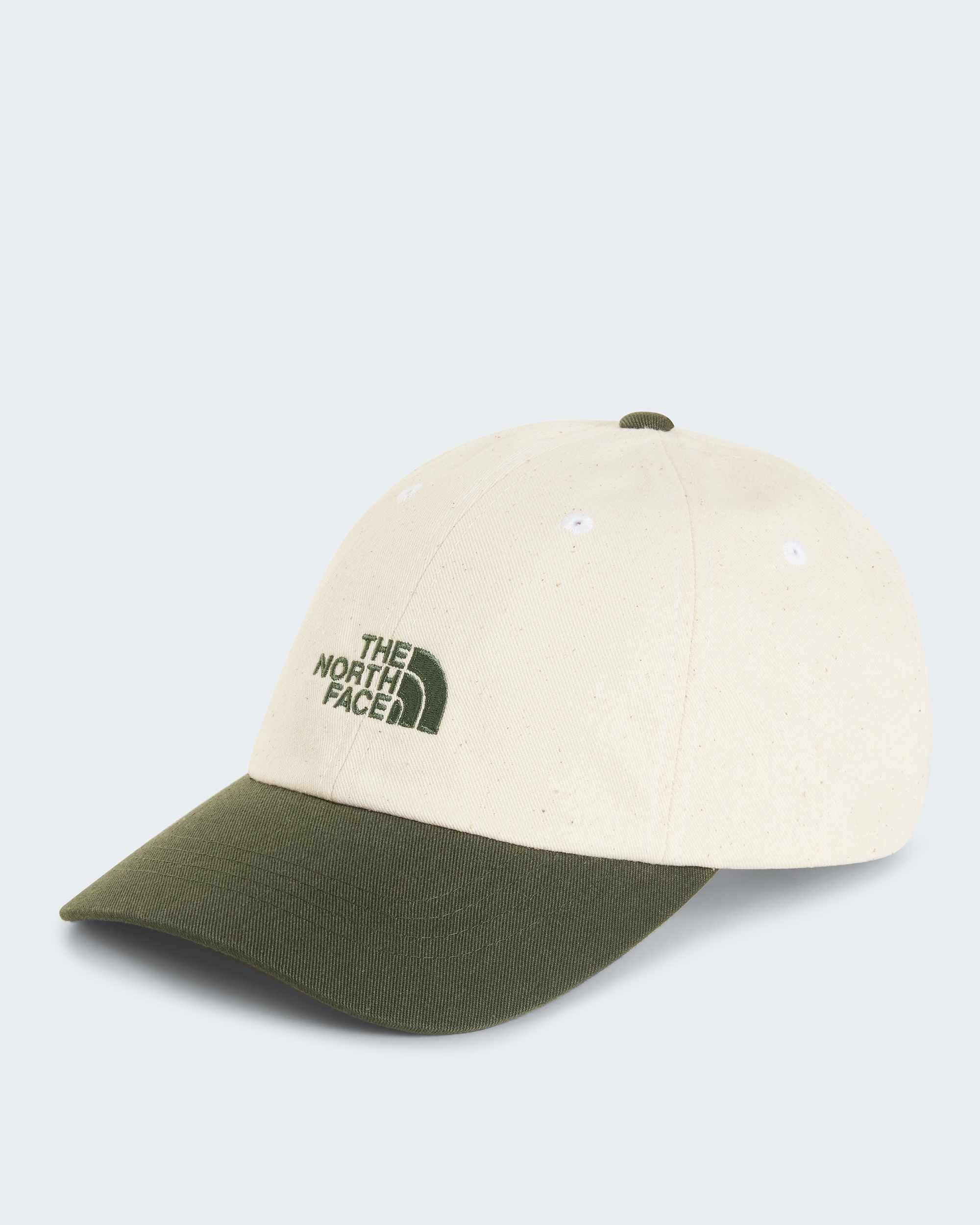 Casquette Norm TNF Bottle GreenWhite Dune HERO