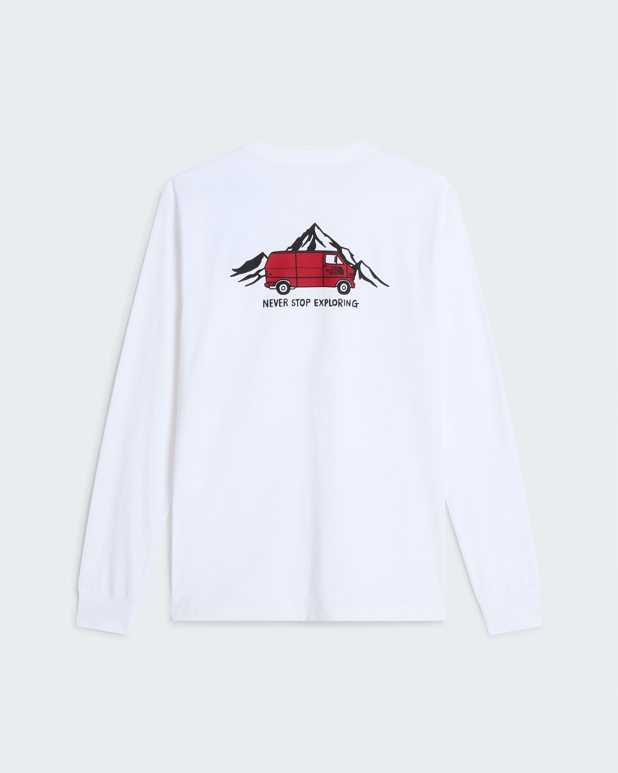 Herren Outdoor Regular Graphic 1 LangarmTShirt TNF alt1