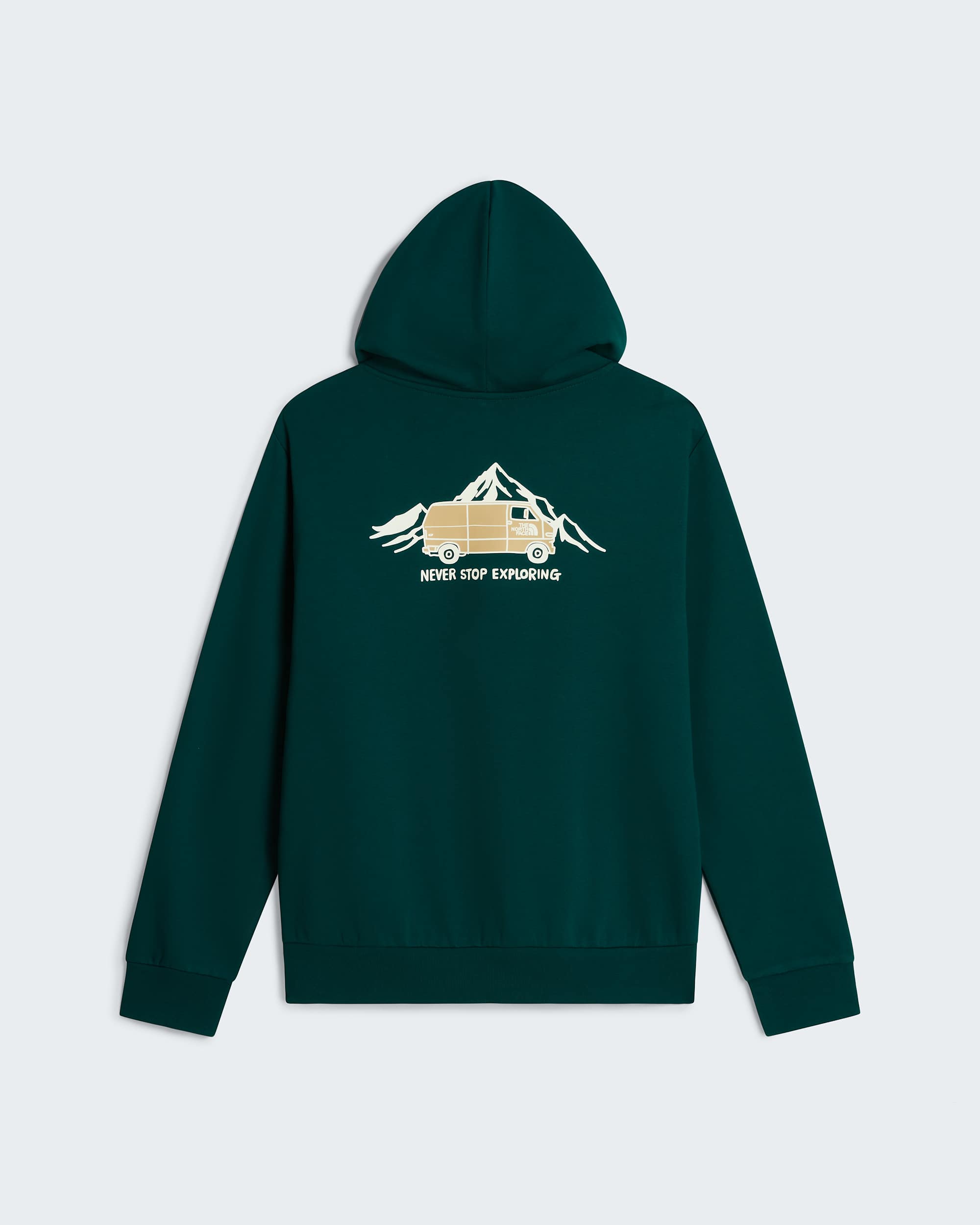 Felpa con cappuccio OutdoorRegularGraphic1 da uomo TNF alt1
