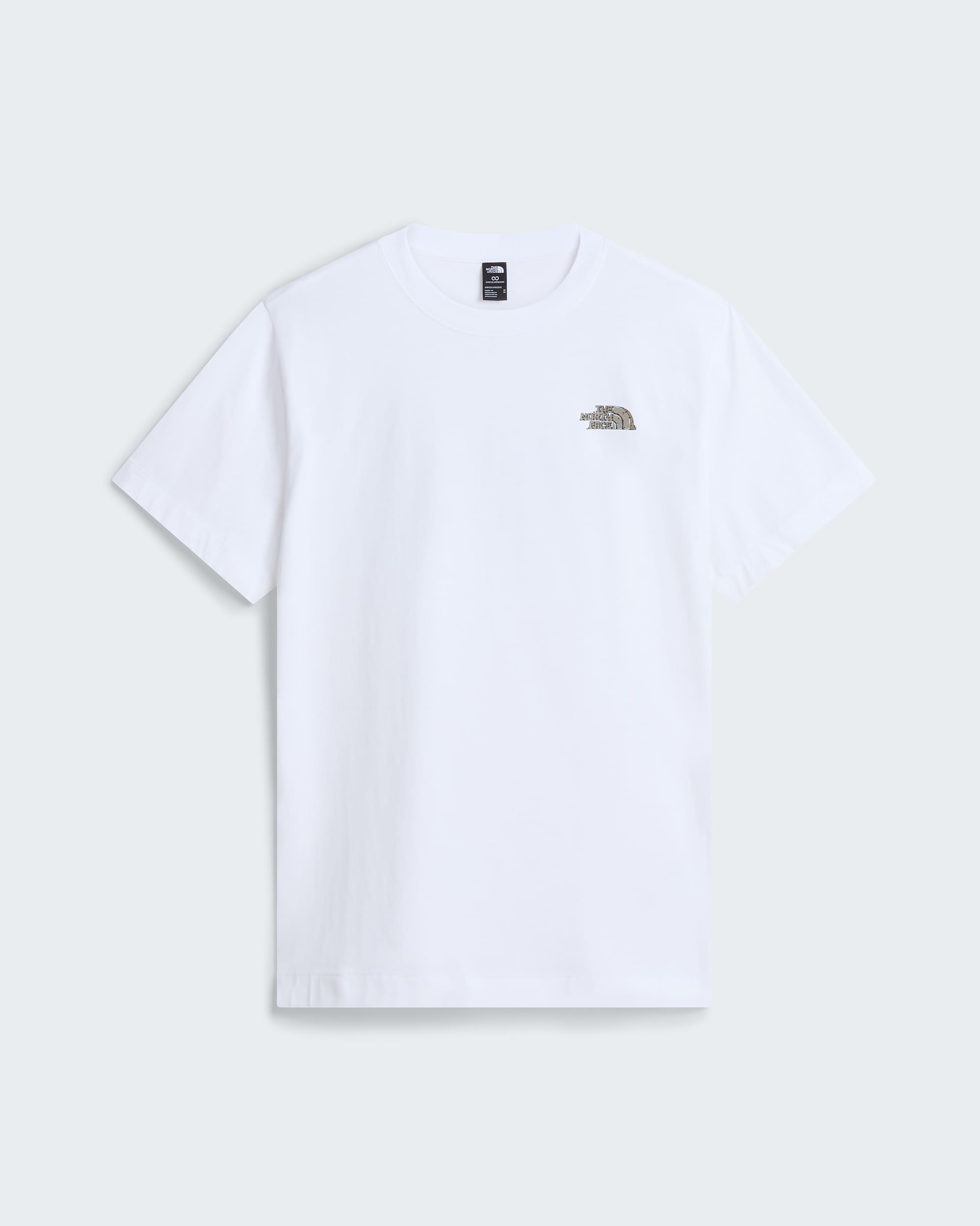 Stone Logo Relaxed Graphic TShirt Uniseks TNF ALT1