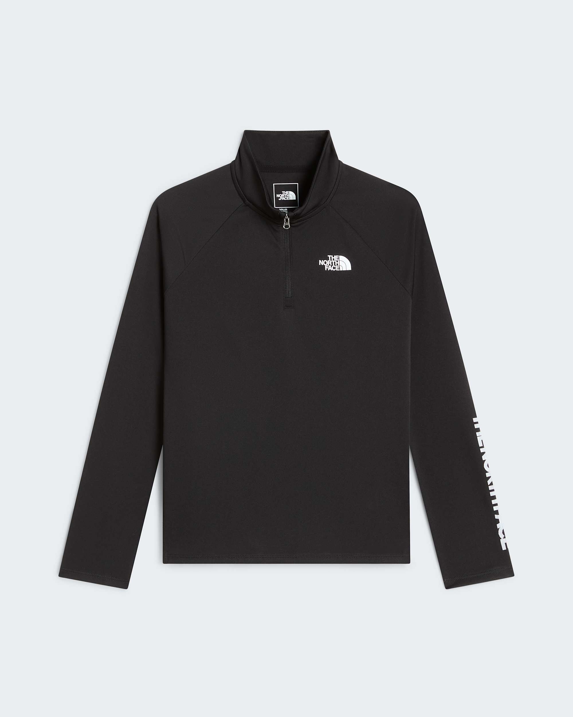 Triko s dlouhm rukvem a 14 zipem s potiskem Flex pro holky TNF ALT30