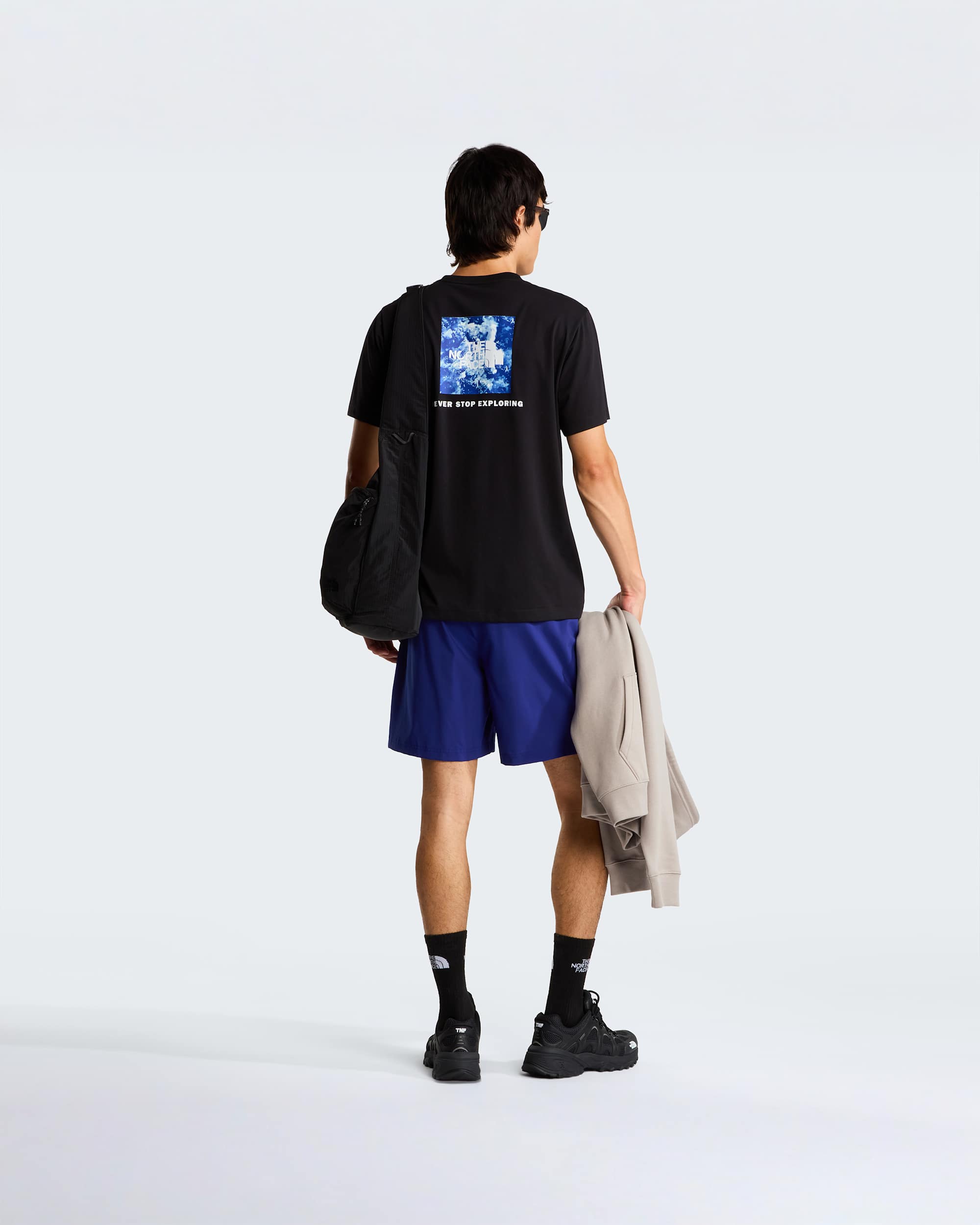 Mens Granitic Rock Box NSE Regular TShirt TNF ALT1
