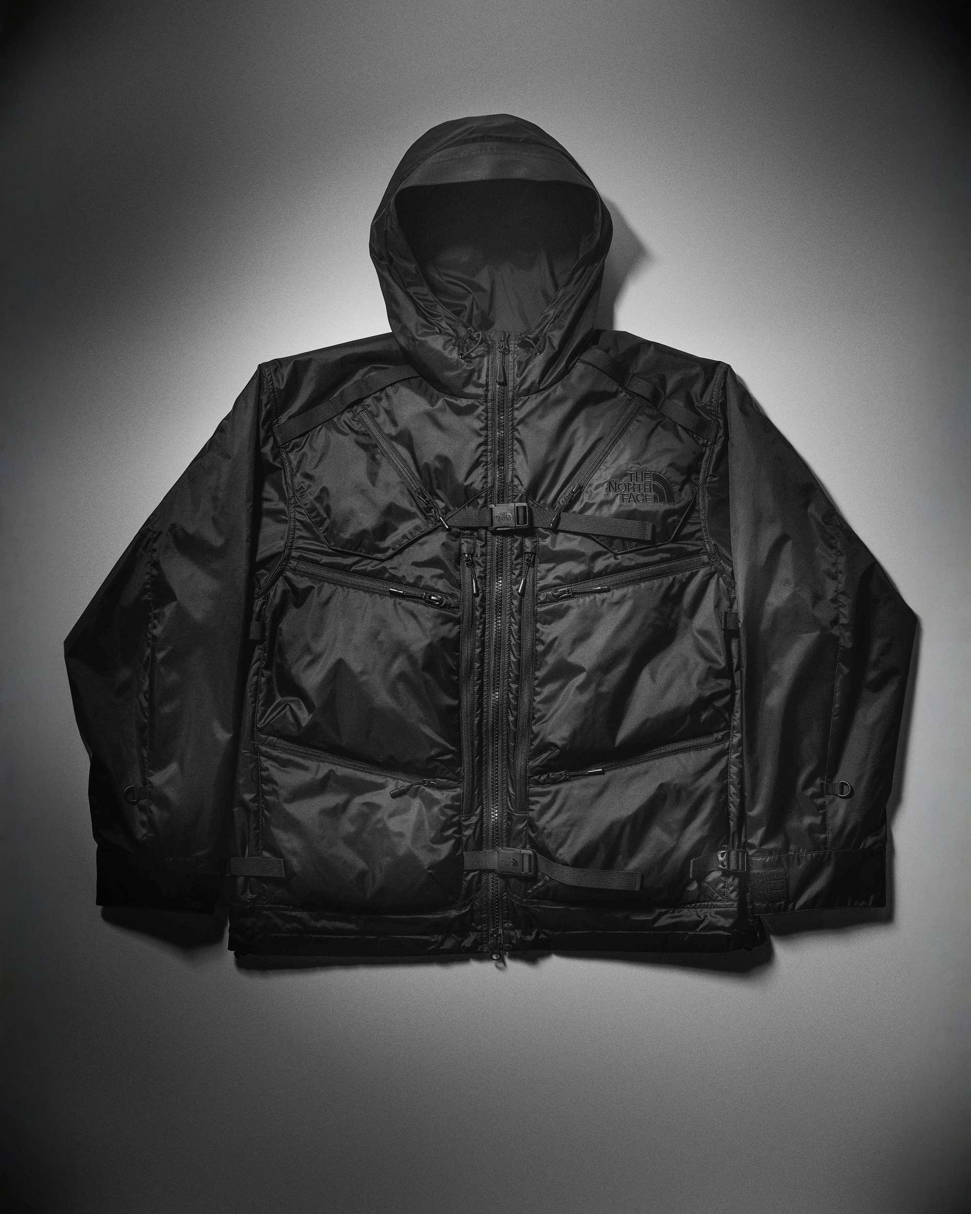 TNF X eYe Junya Watanabe Tech Vest Mountainjakke till herrer TNF hero