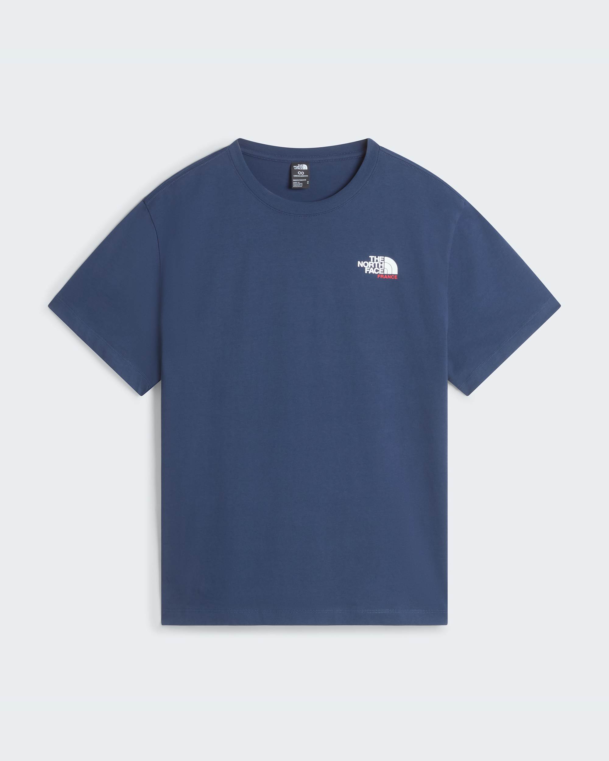 Unisex Country Stickers France Relaxed TShirt TNF alt1
