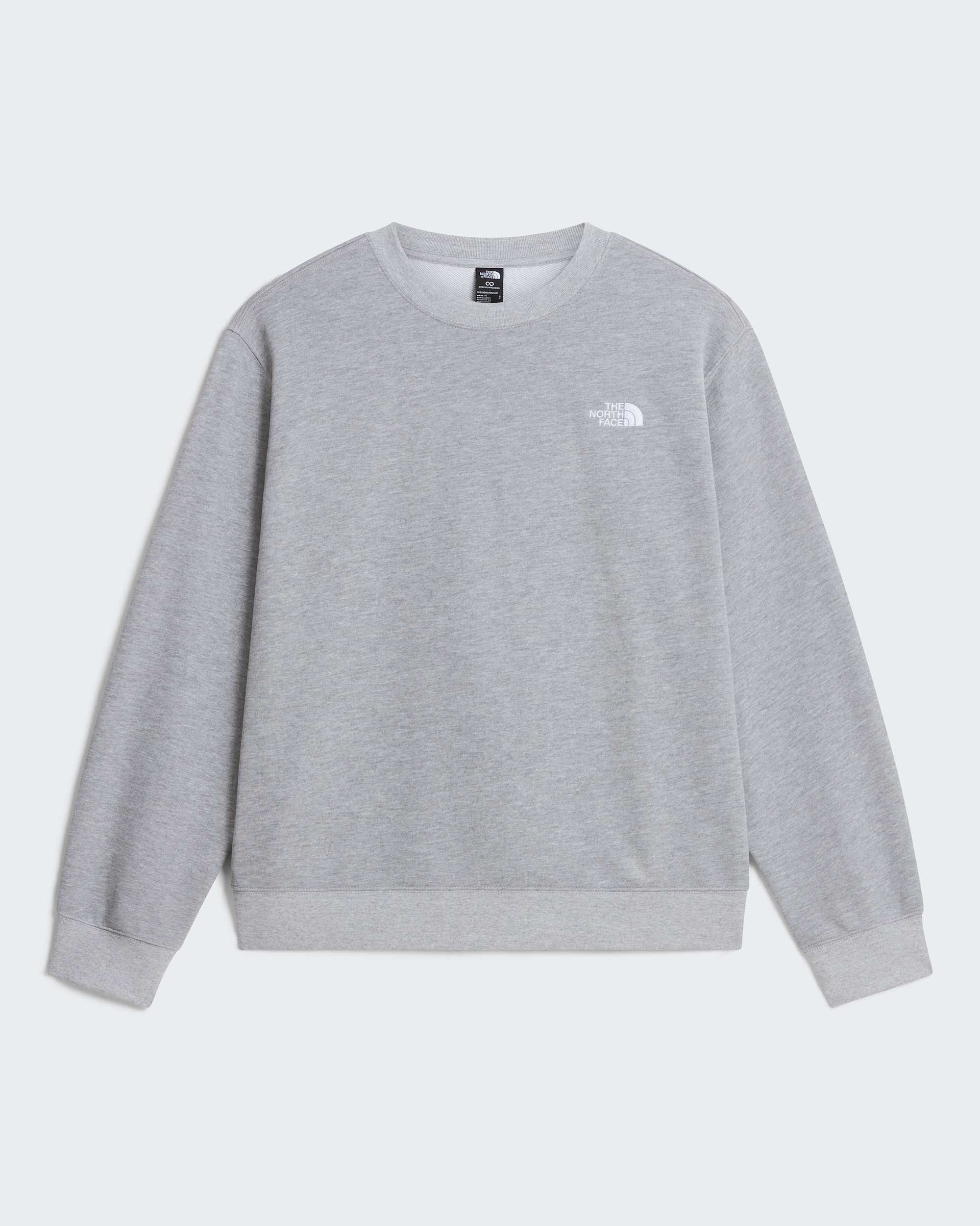 Camisola descontrada TNF Essential Terry Simple Dome para mulher TNF alt30