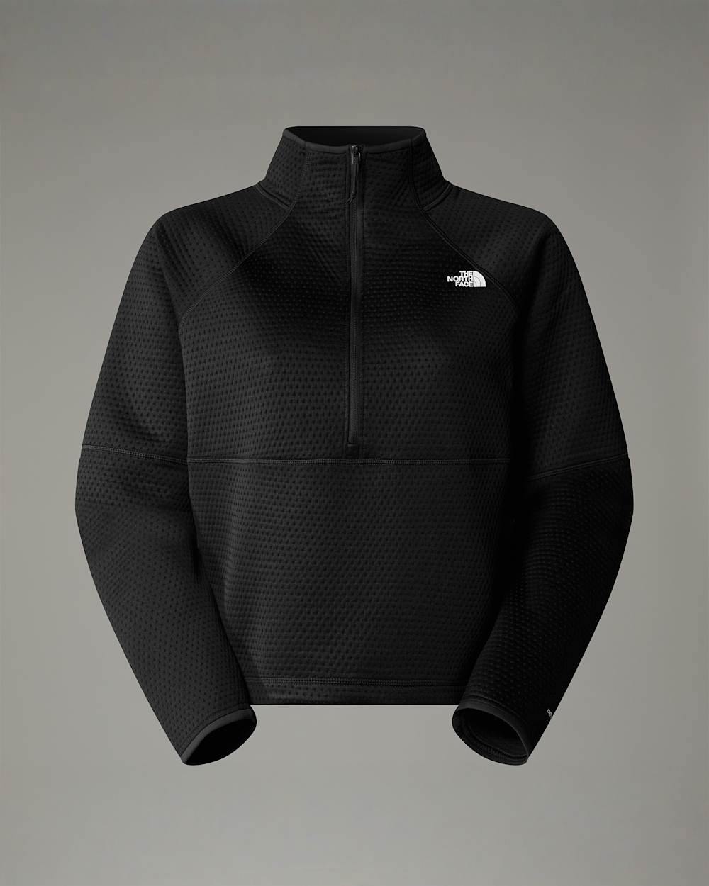 Womens Vertical Thermal 14 Zip Fleece TNF alt20