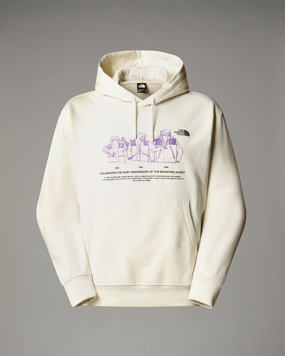 Sudadera holgada con capucha Mountain Jacket Anniversary TNF hero