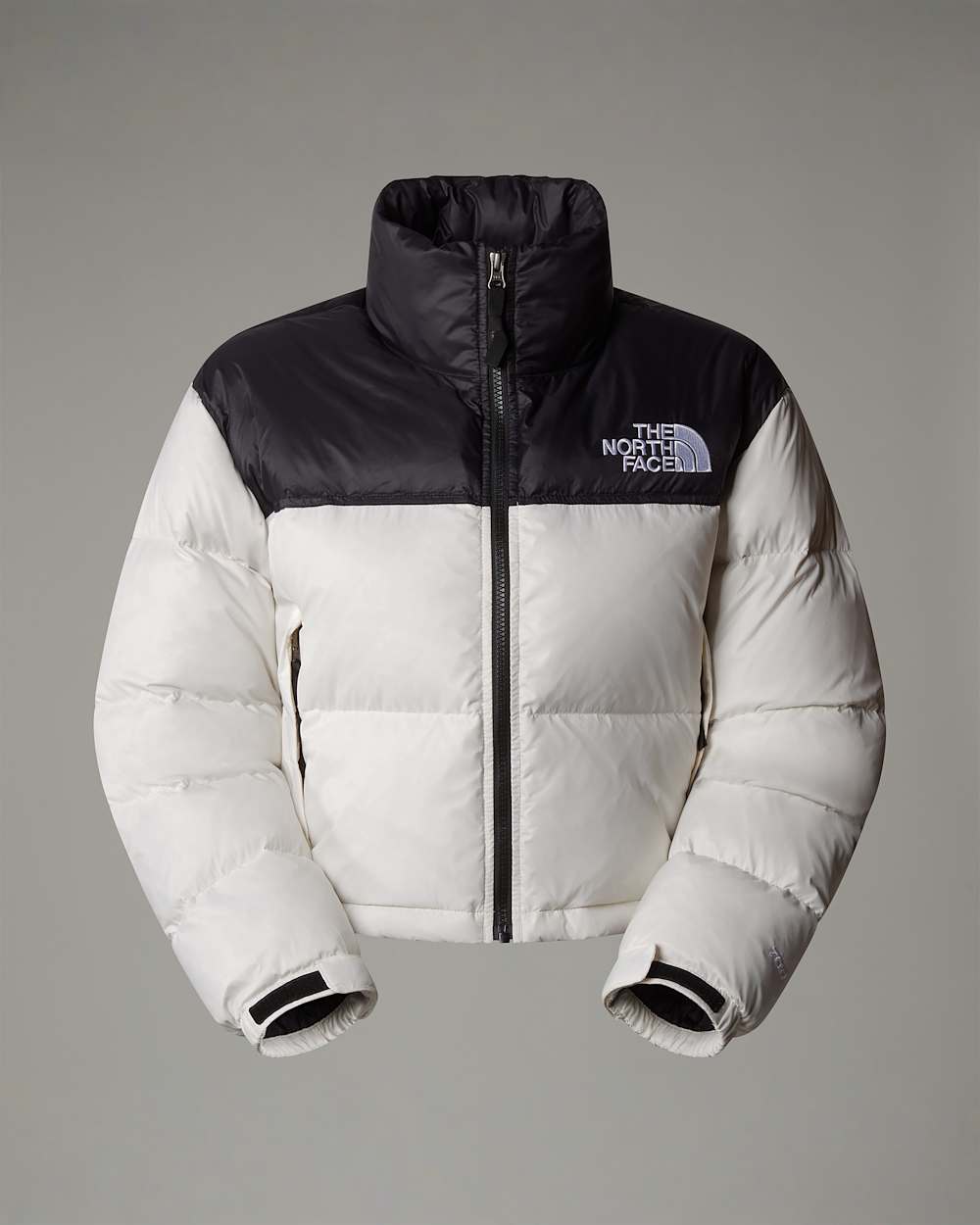 Womens Nuptse Short Jacket TNF HERO