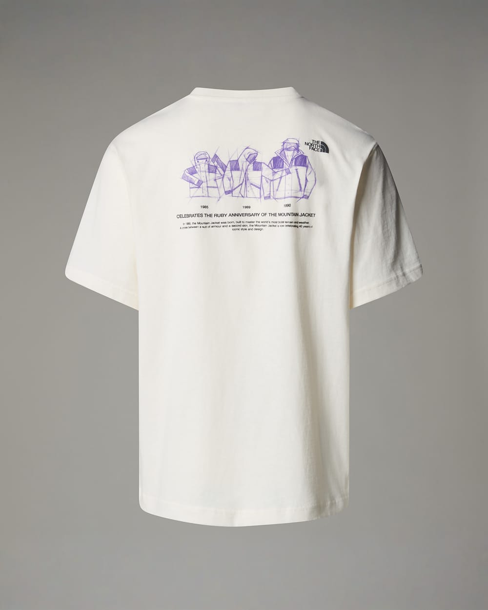 Mountain Jacket Anniversary relaxed Tshirt TNF alt1