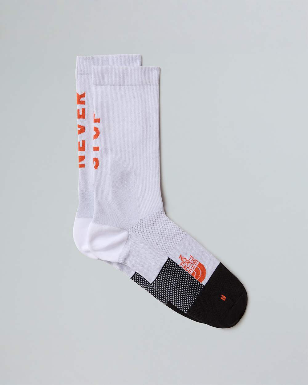 Never Stop Trail Run Crew Socks TNF HERO