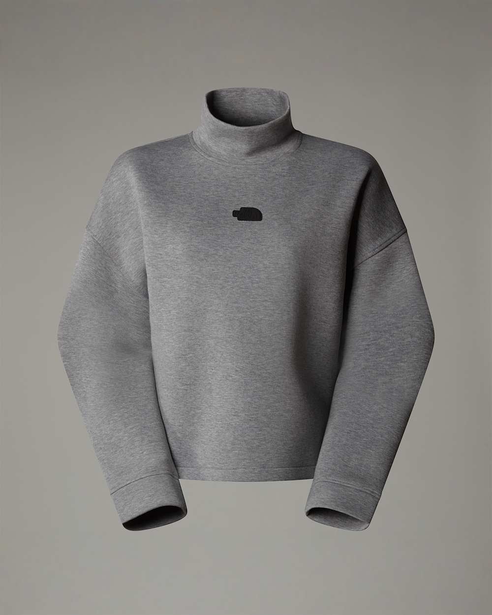 Womens Mock Neck Sweatshirt TNF HERO