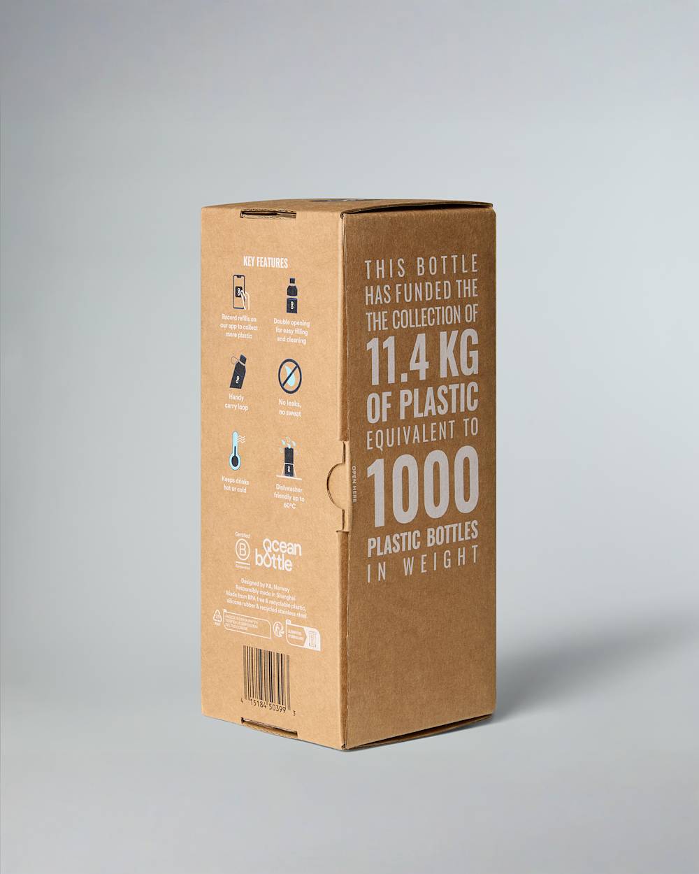 The North Face X Ocean Bottle 065L water bottle TNF ALT6