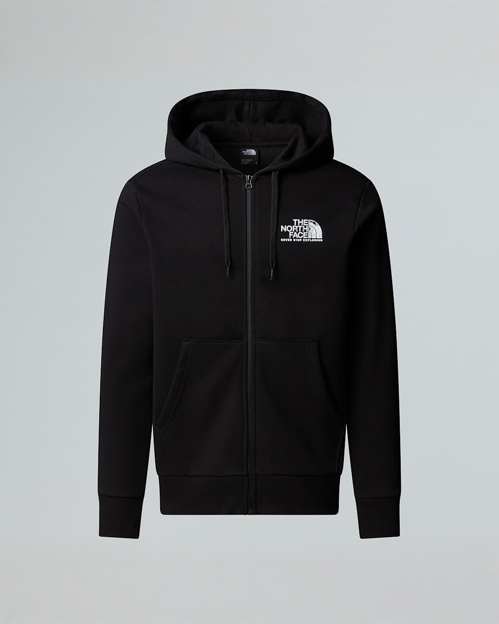 Blanca Peakhoodie met volledige rits voor heren TNF HERO
