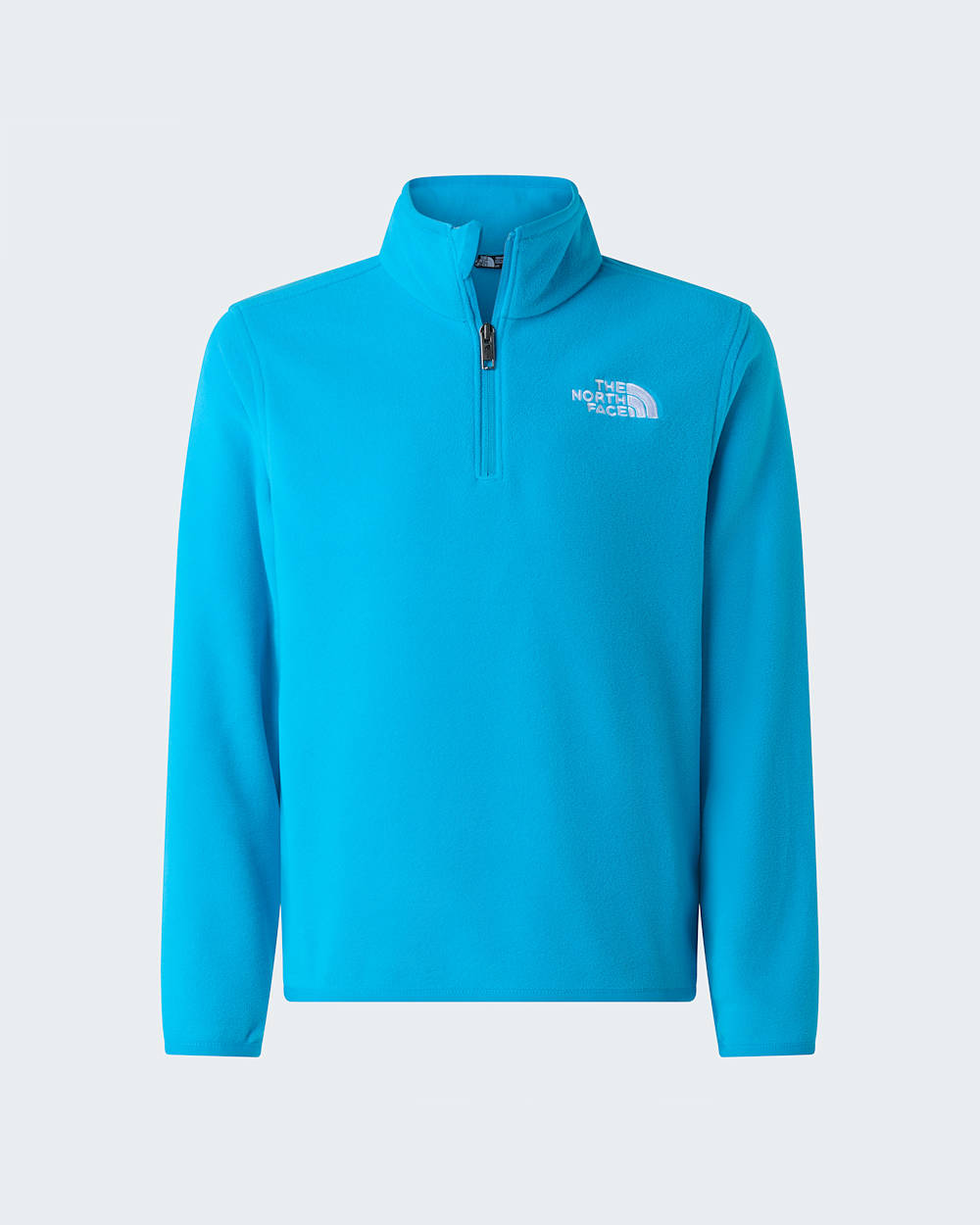 Glacierfleece met kwartrits voor tieners TNF Meridian Blue ALT20