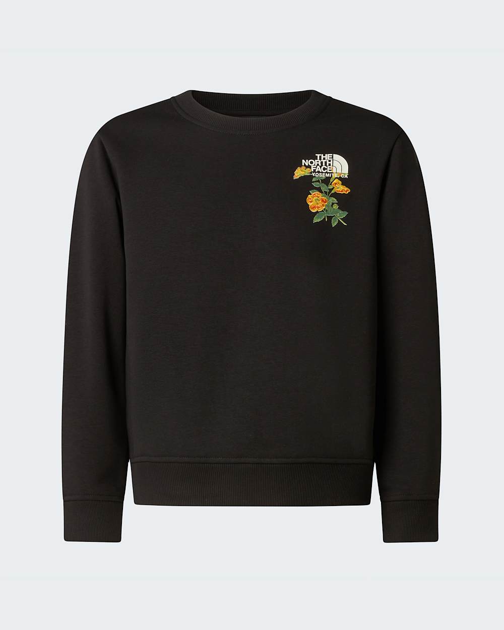 Flora Relaxedsweatshirt voor meisjes TNF TNF Black ALT20