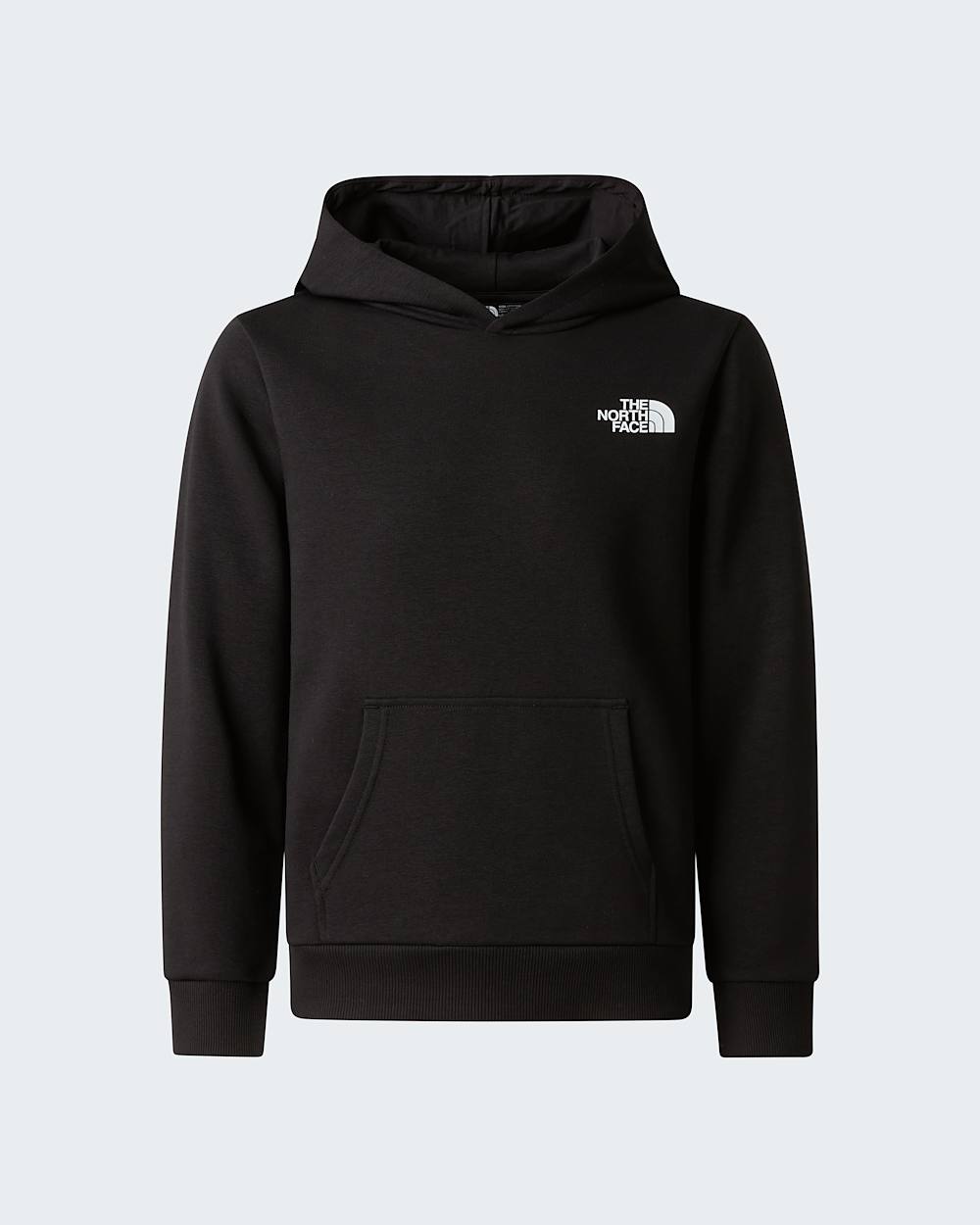 Simple Dome Light Regularhoodie voor tieners TNF TNF Black ALT20
