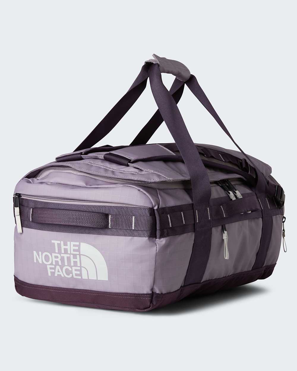 Bolsa de viaje Base Camp Duffle Voyager 42L TNF Transcendent GreyEndless DuskHigh Rise Grey HERO