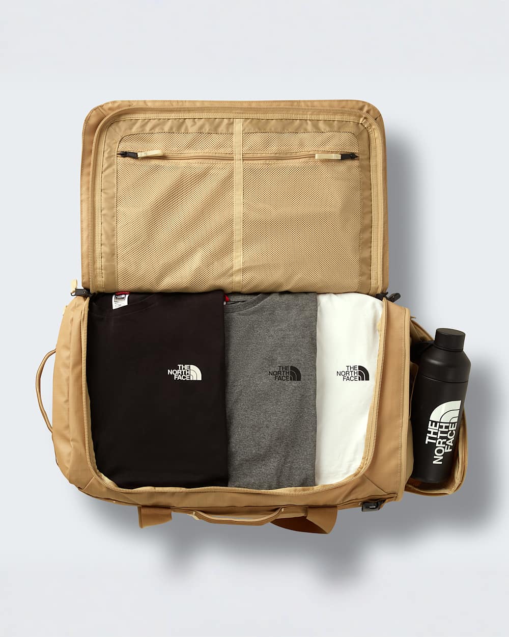 Base Camp Voyager Duffel 62L TNF ALT2