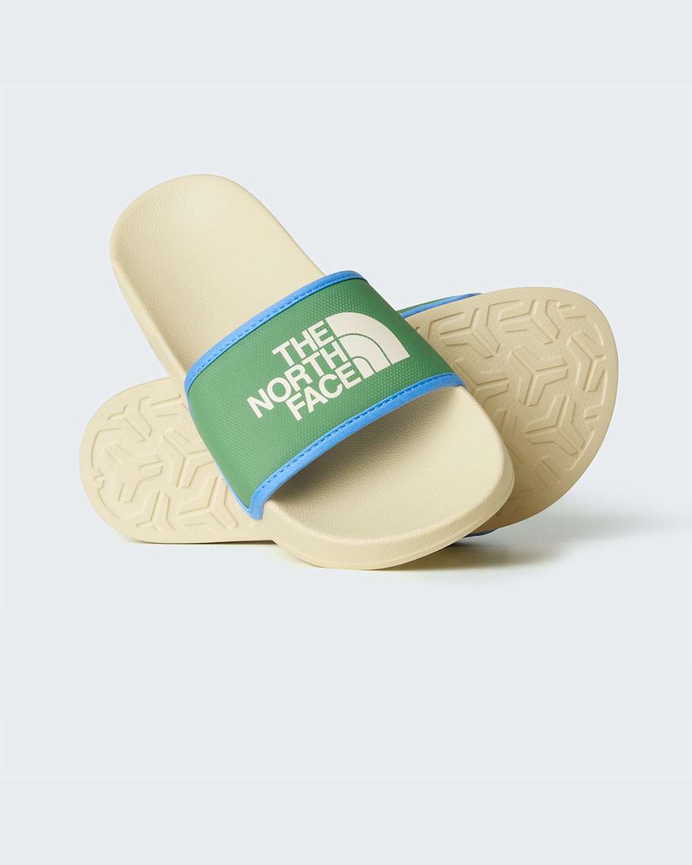 Base Camp IIIbadslippers voor tieners TNF Desert StoneDimmed Algae HERO