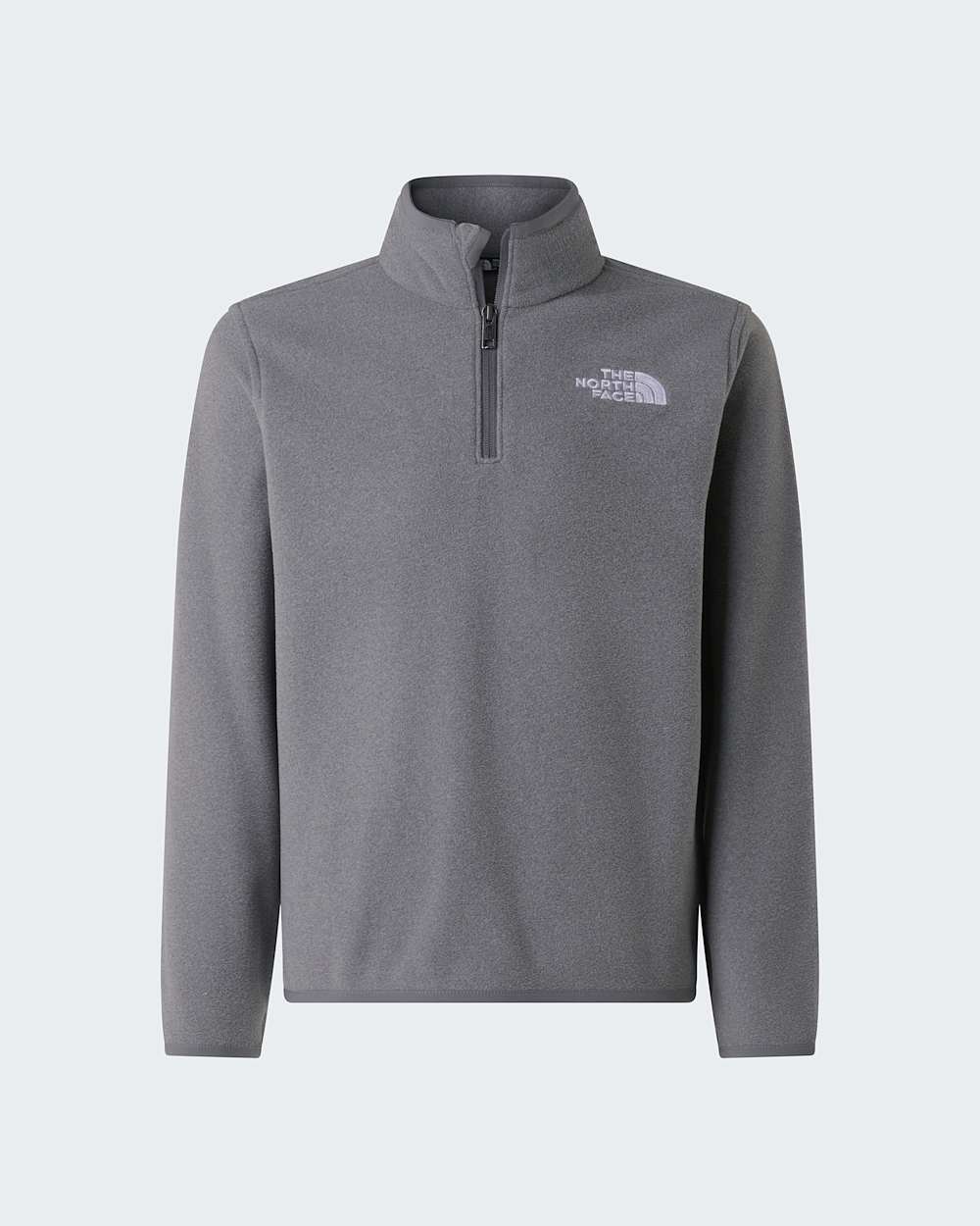 Glacier Fleece mit 14langem RV fr Jugendliche TNF TNF Mid Grey Heather ALT20