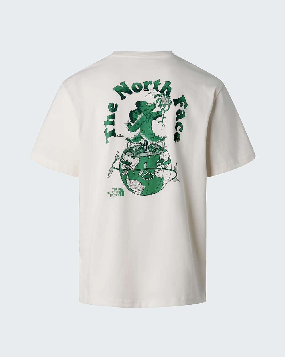 Retro Earth Relaxed Graphic Tshirt voor heren TNF ALT21