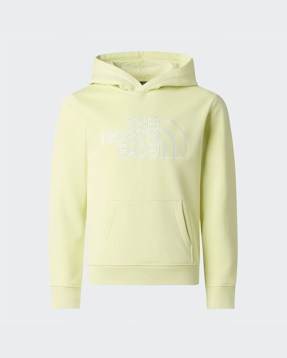 Drew Peak Light Regularhoodie voor tieners TNF Lemon Mist ALT20
