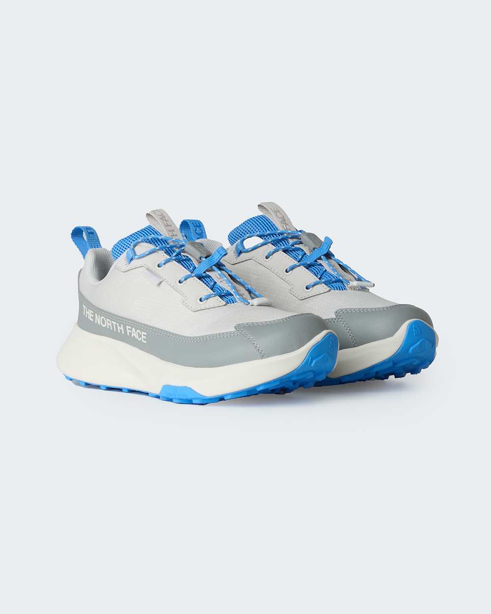 Teens Fastpack II Waterproof Hiking Shoes TNF Glacier GrayMarina Blue ALT8