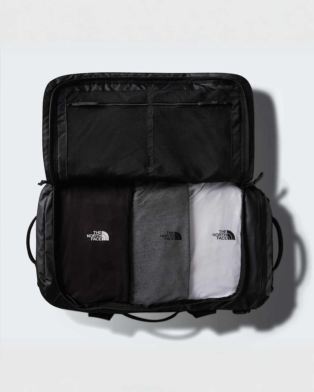 Sac de voyage Base Camp Duffel 62  L TNF TNF BlackAsphalt Grey ALT2