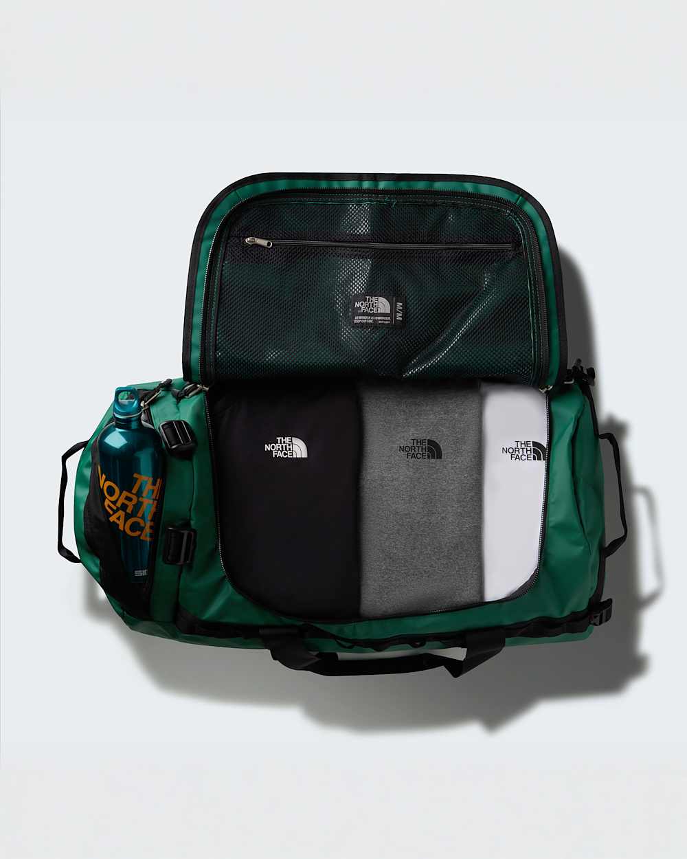 Sac duffel Base Camp 71L  M TNF EvergreenTNF Black ALT2