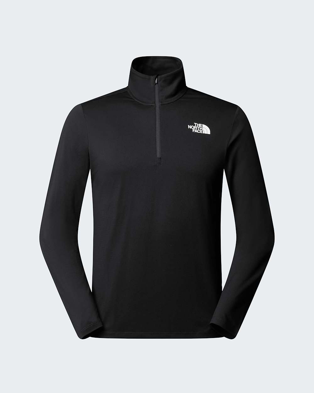 Mens 247 14 Zip LongSleeve TShirt TNF ALT20