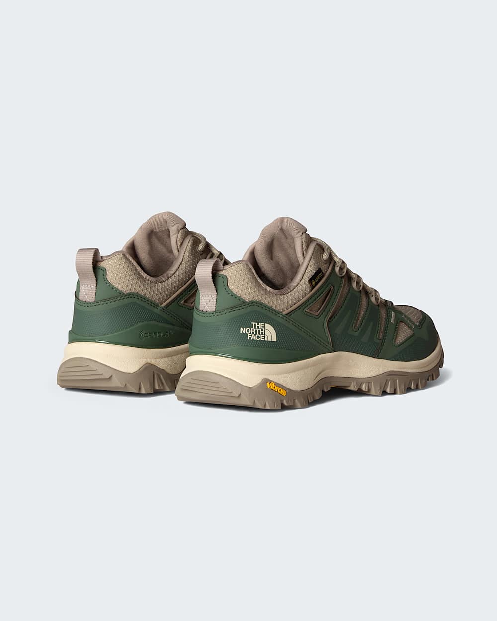 Womens Hedgehog GORETEX Hiking Shoes TNF Duck GreenClay Green ALT6