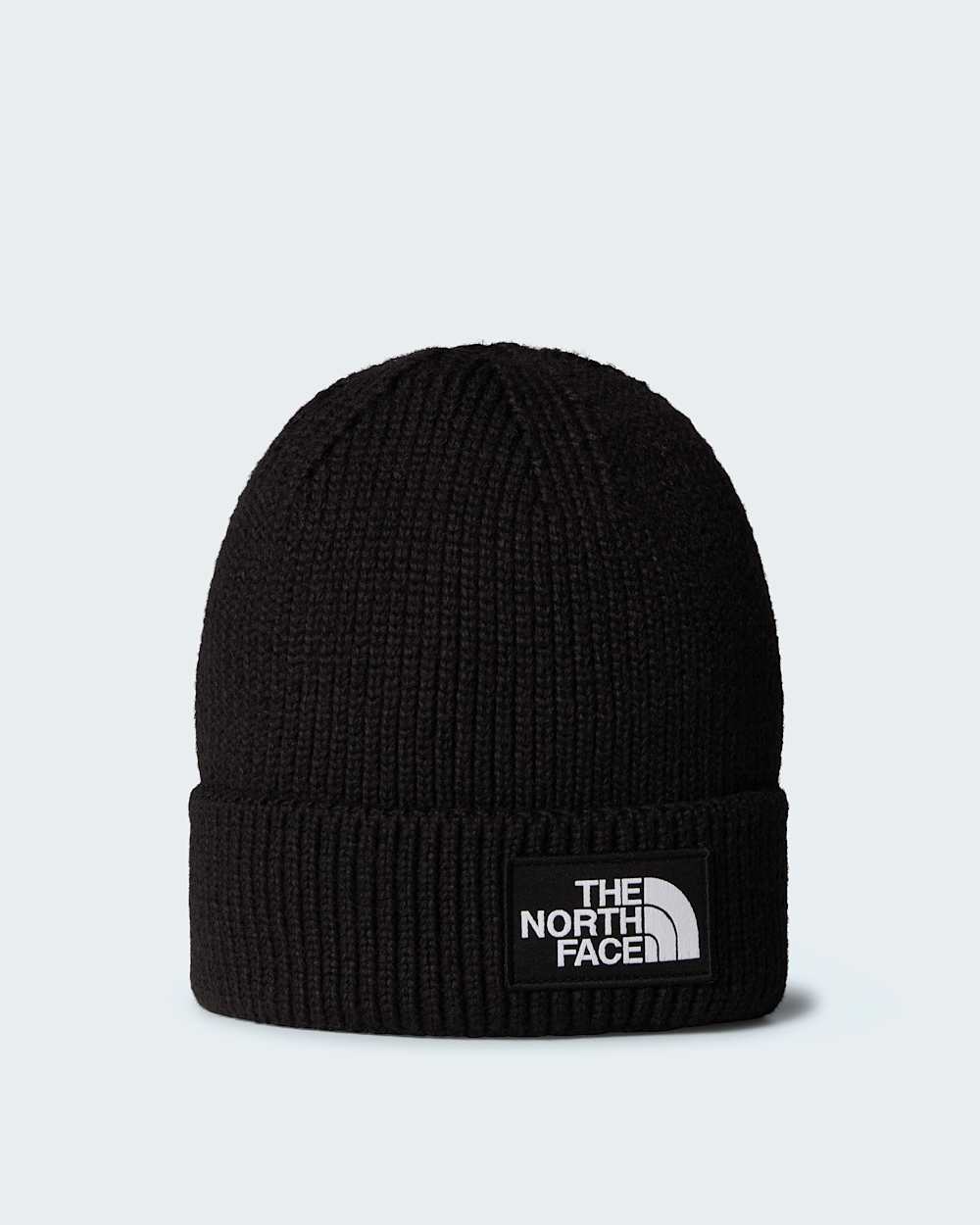TNF Logo Box Cuffed Beanie TNF TNF Black HERO