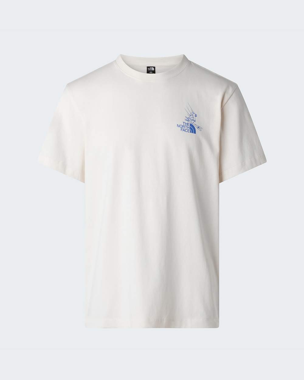 Unisex Mountain Celebration Regular Graphic TShirt TNF White Dune ALT1
