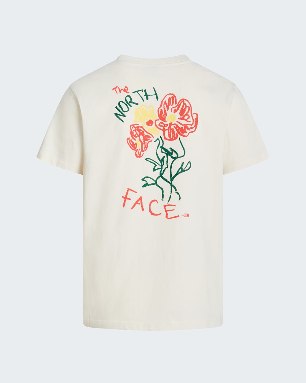 Unisex Flower Scribble Relaxed T-Shirt | The North Face DK