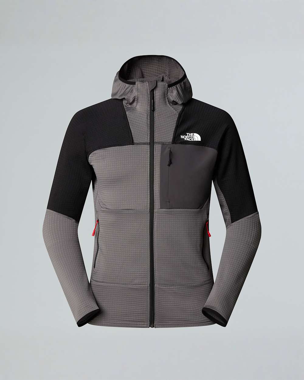 Mens Stormgap Power Grid Hooded Jacket TNF HERO