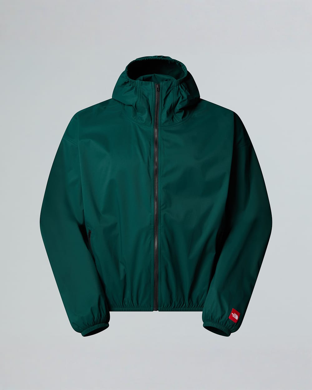 Veste  capuche coupevent compressible Red Box unisexe TNF hero