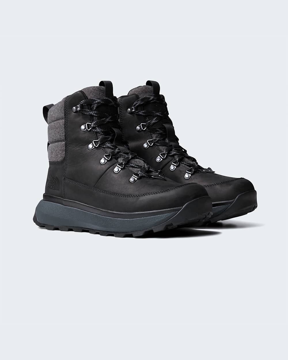 Mens Bergen Leather Waterproof Snow Boots TNF ALT8