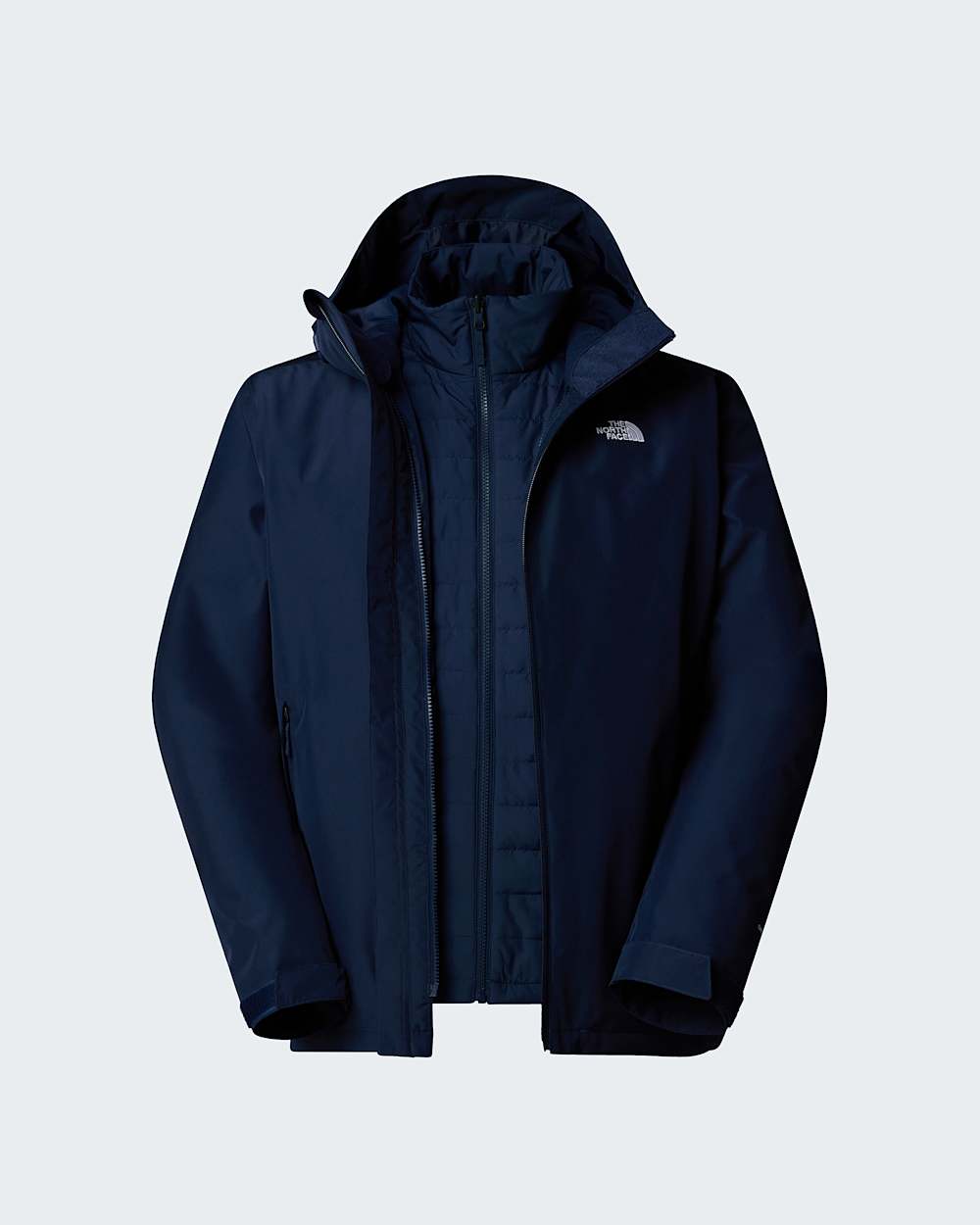 Carto Mono Triclimate 3in1jas met capuchon voor heren TNF ALT20